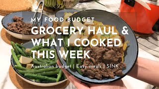 Quick bulgogi stirfry and omelette dinner  Easy midweek cooking  Australian grocery shopping [upl. by Susanna287]