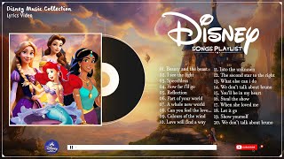 Disney Songs That Make You Happy 2023 🎶 Most Romantic Disney Princess Songs 🎶Disney Music Collection [upl. by Niatsirt]