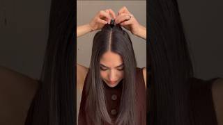 Simple hair style 😉 hairstyle easyhairstyle youtubeshorts viewsviralvideosubscribersgrow [upl. by Kano]