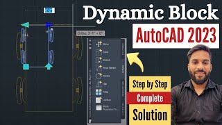 Dynamic Block Creation in AutoCAD  In Detail [upl. by Niahs182]