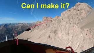 French Alps Gliding Challenge of Pic de Bure and 15km final glide with Archaeopteryx [upl. by Sirad519]