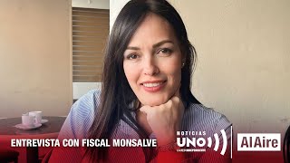 Entrevista con fiscal Monsalve Adelanto  Noticias Uno Al Aire [upl. by Aneek]