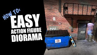 How To Easy Action Figure Diorama [upl. by Marieann510]