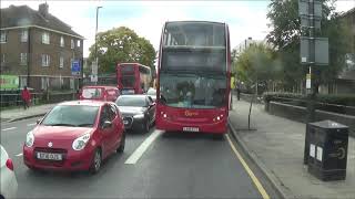 FRV Abellio Route 201 Morden Station  Herne Hill Station  8825 [upl. by Radburn]