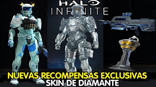 Como conseguir los nuevos recubrimientos exclusivos de diamante en Halo Infinite  Twitch Drops [upl. by Seabury]