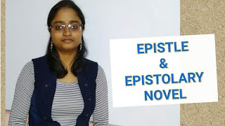 Meanings of EPISTLE amp EPISTOLARY NOVEL [upl. by Power]