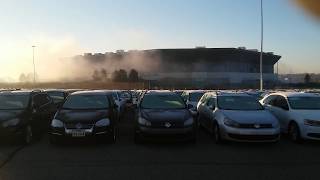 Pontiac Silverdome Demolition Failure [upl. by Ahseid]