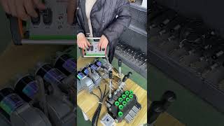 linear motor hydraulic valve Joystick Proportional wireless remote control [upl. by Corabella]