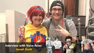 Interview with Voice Actor Jonah Scott at Weebfest 22 [upl. by Eux]