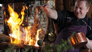 Gigot dagneau rôti à la ficelle par Yannick Eché [upl. by Merete]