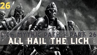 Pathfinder Wrath of the Righteous  Neutral Evil Cruoromancer Lich  Part 26 [upl. by Karb]