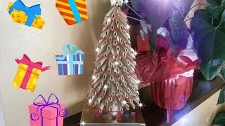 TUTORIAL ALBERO DI NATALE con la PASTA rIcIcLoDiY [upl. by Ahsemik690]