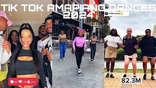 best of tik tok amapiano dance challenge  2024 💚💙🔥 evipostrw viralshort amapiano dance shot [upl. by Koslo]