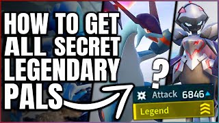 Palworld  How to Get ALL Hidden OVERPOWERED LEGENDARY Pals amp Make ANY Pal Legend 100 Catch Guide [upl. by Rudiger135]