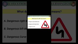 LTO EXAM REVIEWER ENGLISH VERSION NONPROFESSIONAL DRIVERS LICENSE PART 455 [upl. by Jenine]