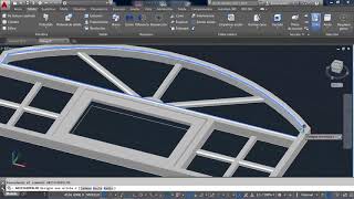 como hacer una ventana en 2D y 3D en autocad parte 22 [upl. by Dino]