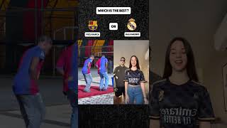 VISCA BARÇA Vs HALA MADRID shorts dance music halamadrid viscabarça laliga [upl. by Marquet162]