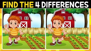 FIND THE DIFFERENCES  Concentration Test to Keep Your Brain Healthy  SPOT THE DIFFERENCES [upl. by Rind]