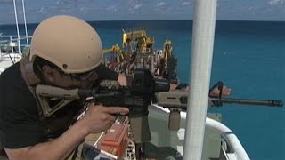 Somali Pirates Attack Boat Full Of American Mercenaries Update [upl. by Yebba]