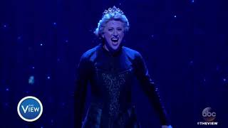 Frozen The Broadway Musical s Caissie Levy Performs  Let It Go 2 [upl. by Mindi]