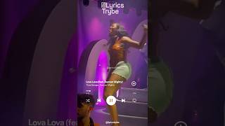 Tiwa Savage ft Duncan Mighty  Lova Lova Lyrics lyricstrybe afrobeats [upl. by Allehcram632]