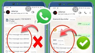 Cómo recuperar mensajes eliminados en WhatsApp ¡Métodos sencillos revelados [upl. by Dey50]