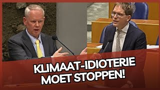 Van Houwelingen confronteert PVVer met versnellen klimaatbeleid [upl. by Linzer185]