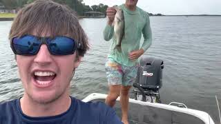 Lake Conroe bass fishing [upl. by Bollen37]