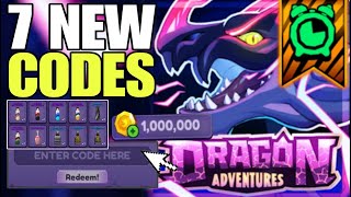 NEW UPDATE ROBLOX DRAGON ADVENTURES CODES 2024 OCTOBER  DRAGON ADVENTURES CODE [upl. by Rori]