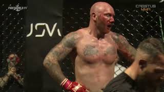 Caestus mma 1 Ross Cooper vs Robbie Kennedy [upl. by Godliman457]