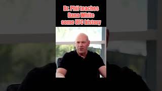 Dr Phil teaches Dana White some UFC history psychological warfare shorts [upl. by Rosenblast]