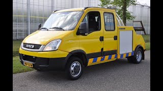 VERKOCHT  SOLD  VERKAUFT  VENDU  IVECO DAILY 50C17 Miller Wrecker [upl. by Hashum]