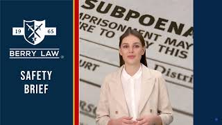 What is a Subpoena  Understanding Subpoenas  Do I have to show up if Served a Subpoena [upl. by Bainbridge]