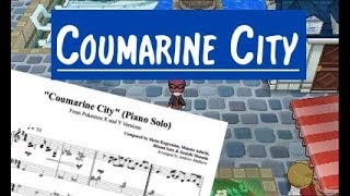 Coumarine City  Pokemon XY Piano Solo [upl. by Rheta]