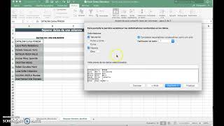 Ordenar nombres y apellidos por apellido en Excel [upl. by Tormoria]