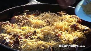 How to Bake Black Iron Pan Potatoes  Recipe [upl. by Erle375]