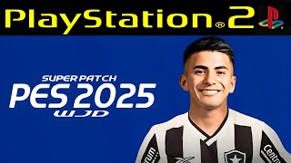 PES 2025 PS2 ISO ATUALIZADO BRASILEIRÃO EFOOTBALL DOWNLOAD [upl. by Thaxter830]