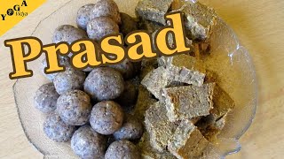 Yoga Vidya Kochvideo  Laddhu und Indisches Nougat Prasad [upl. by Nerol]