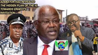 Adebayor has revealed the hidden plan of the IG towards Ernest Bai Koroma [upl. by Ulphiah]