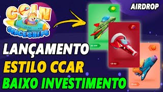 COIN SPACE SHIPS NFT BAIXO INVESTIMENTO no estilo CCAR Review [upl. by Dolli]