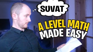 A Level Maths Made Easy  SUVAT Mechanics [upl. by Doowron]