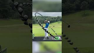 プロのスイングを分解したら凄かった、、、、、、、 shorts golf shortvideo short golfswing golfshorts [upl. by Attayek88]