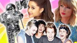 MTV VMAs ☆ Ariana Grande vs 5SOS vs Taylor Swift [upl. by Eissen37]