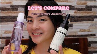 Let’s Compare Celimax amp Klairs Cleansing Oil [upl. by Yelir233]