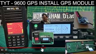 TYT  9600 GPS MODEL amp MODIFICATION [upl. by Perr]