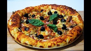 Capricciosa Pizza Recipe  Kaprićoza Pica [upl. by Bonney]