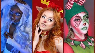 CHRISTMAS ARTISTIC MAKEUP  MAKEUP IDEAS FOR THE END OF THE YEAR [upl. by Letnohs]