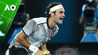 Roger Federers 36 best points from the Australian Open [upl. by Tri]