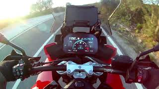 Red S1000XR  Arrábida with some power wheelies PT2 [upl. by Aneahs]