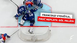 Rozbor sporných situací na MS Francouz vysvětlil proč neplatil gól Paláta [upl. by Kuehnel]